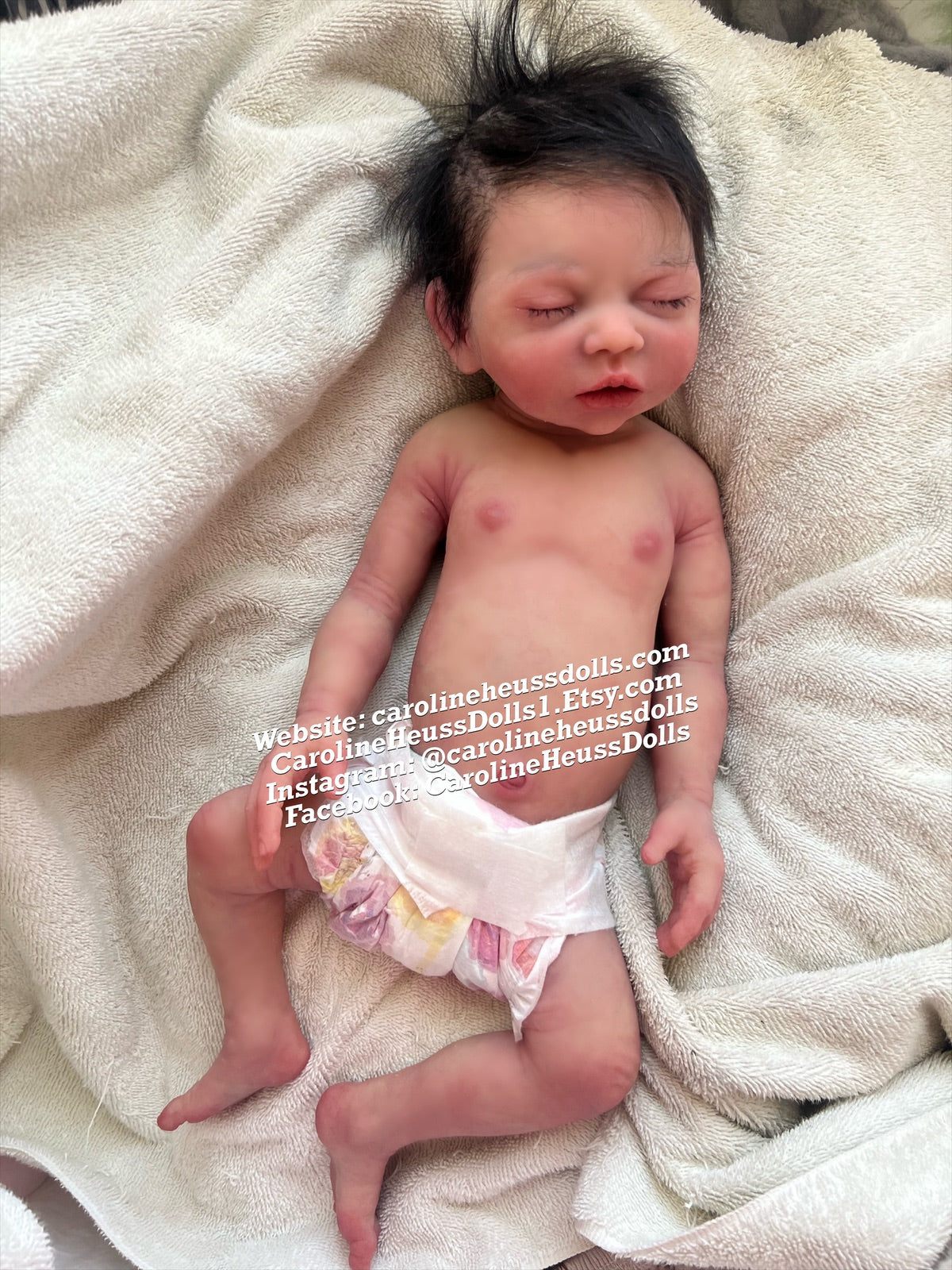 Custom order, Full body silicone baby doll, boy or girl newborn Brighton, 12 months of layaway available
