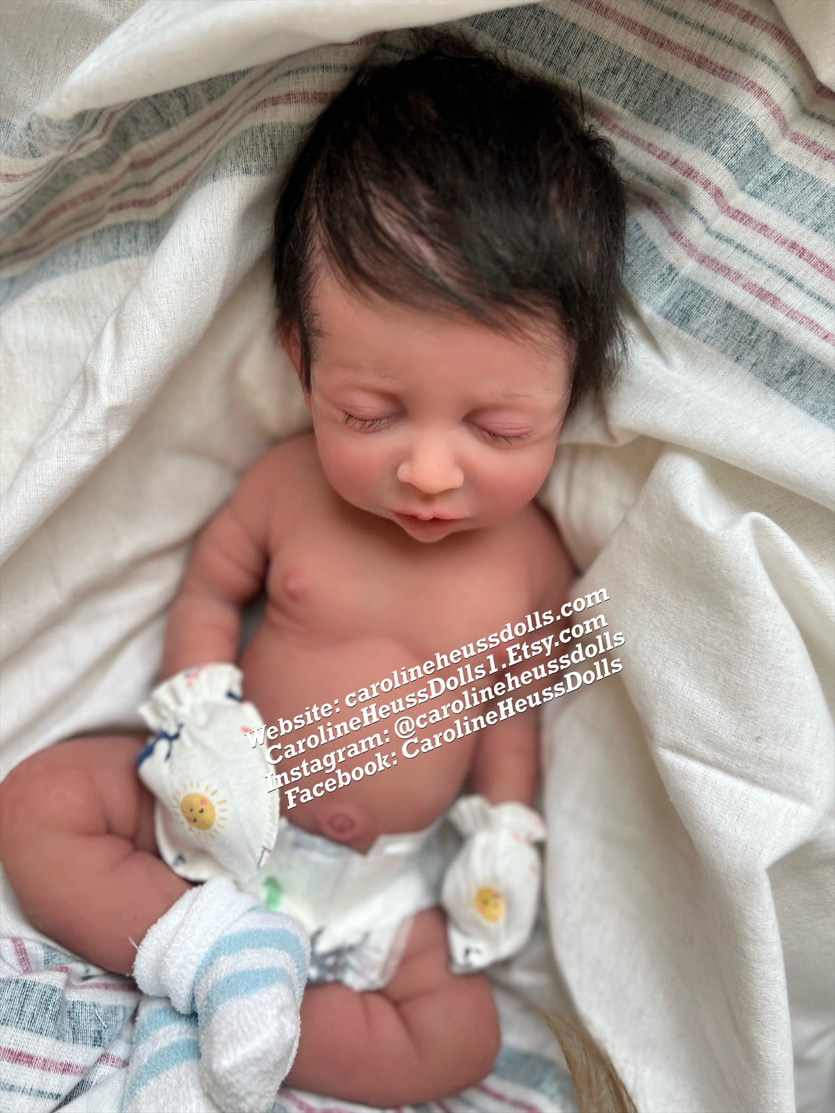 Custom order, High quality soft full body silicone baby doll, newborn reborn baby boy Drew, layaway available