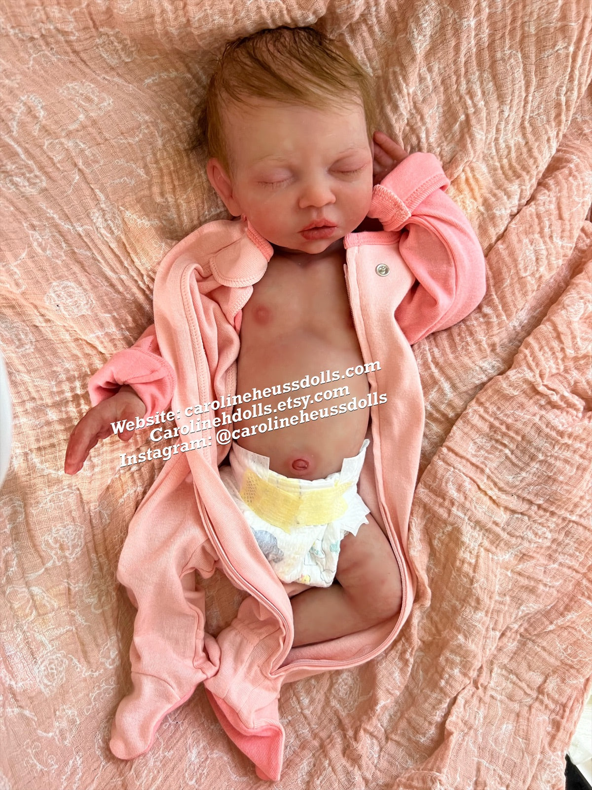 Custom order, Full body silicone baby doll, boy or girl newborn Brighton, 12 months of layaway available