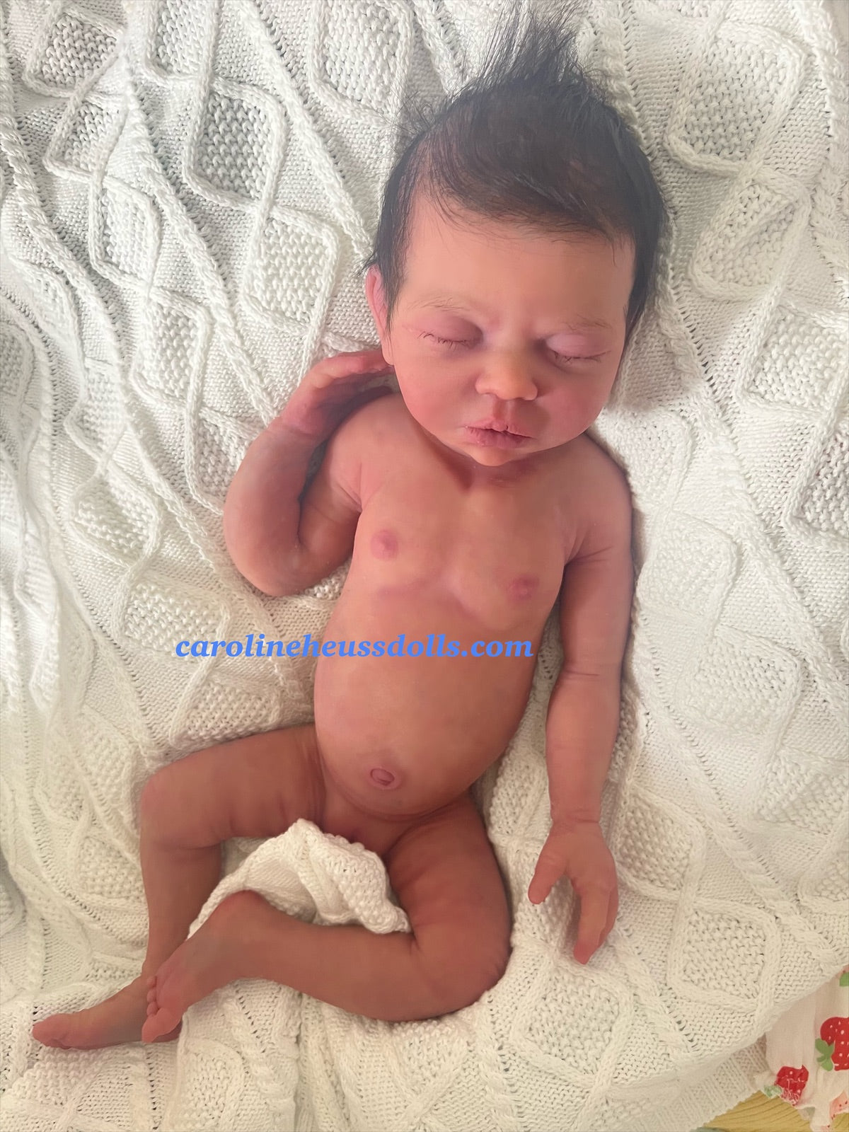 Custom order, Full body silicone baby doll, boy or girl newborn Brighton, 12 months of layaway available