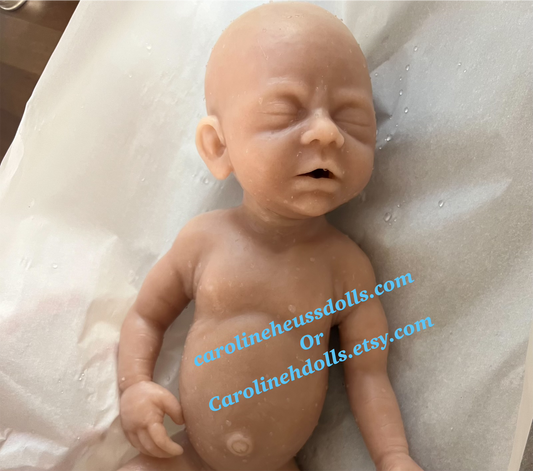 Full body silicone baby doll Blank kit River