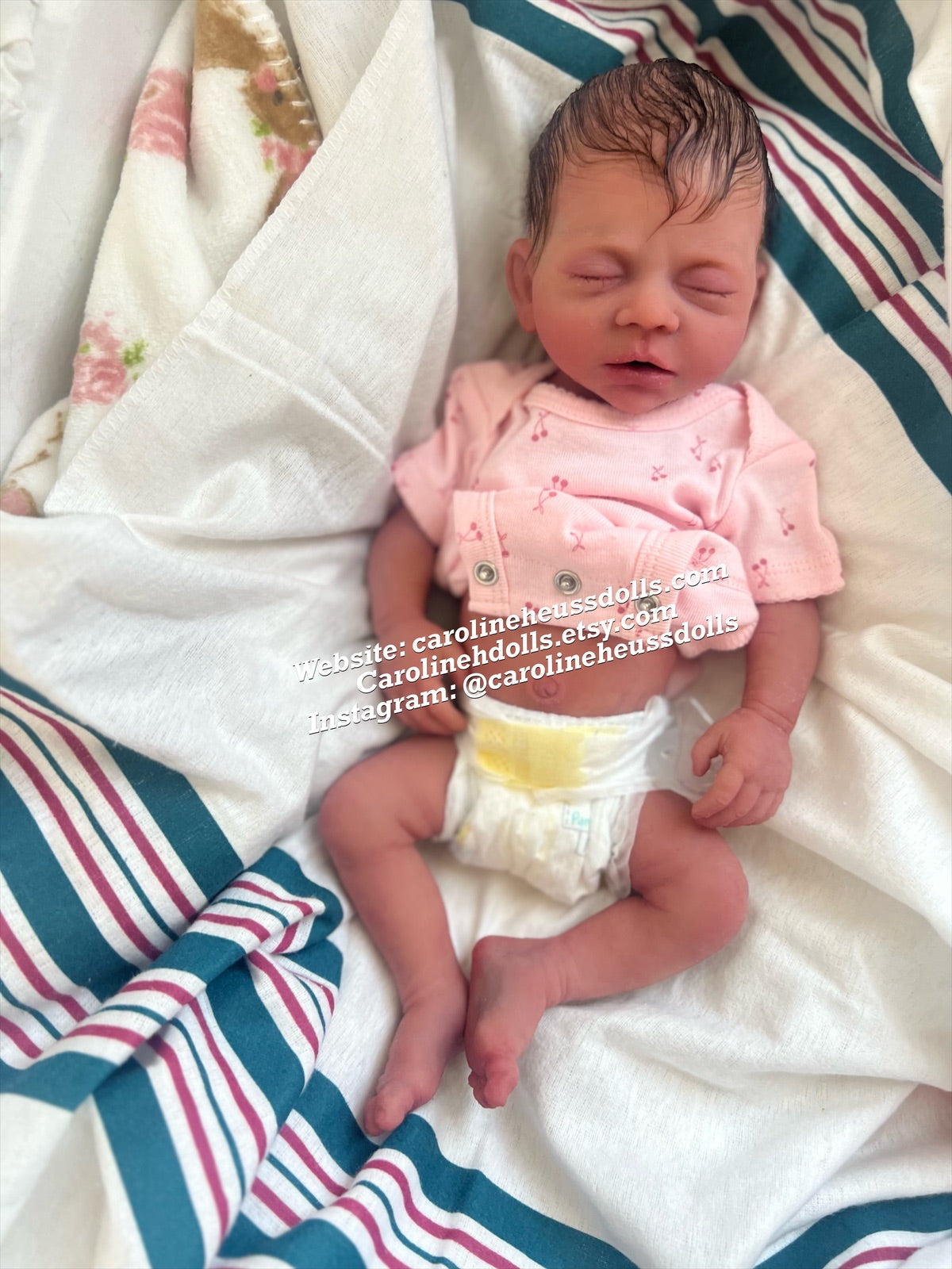 Custom order, High quality full body silicone baby doll, Beautiful little girl, full body silicone, reborn baby girl doll River, layaway available