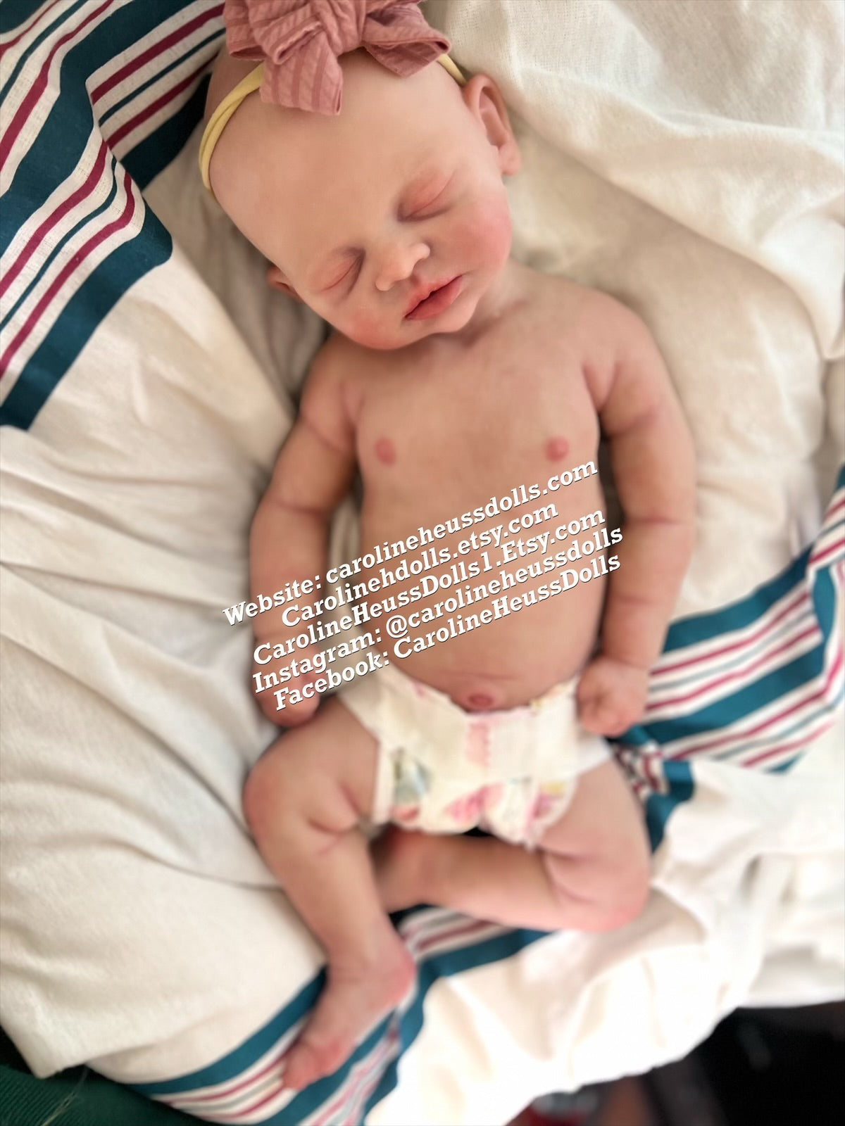 Bib baby 3month Darla, soft full body silicone, ready to ship