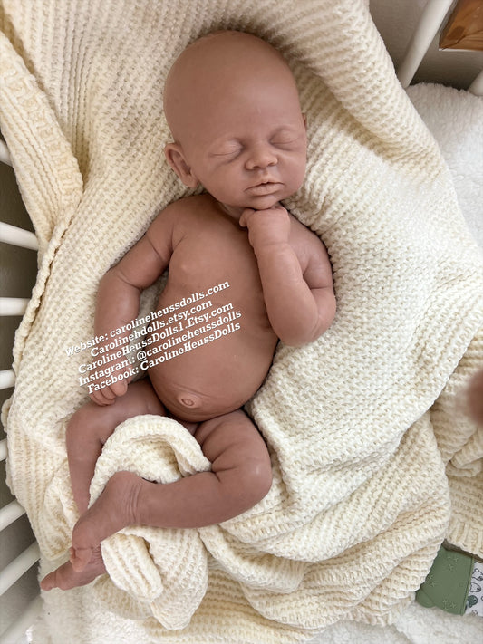 Blank full body silicone 3month baby girl Darla