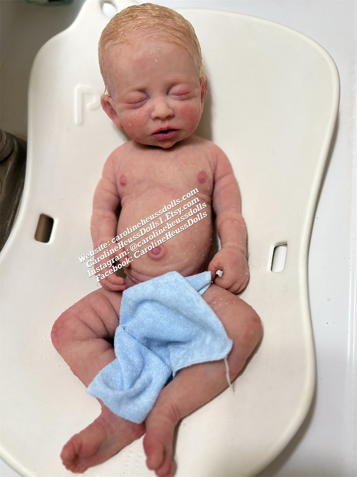 Ready to Ship, Full body silicone baby doll, newborn reborn baby boy Drew