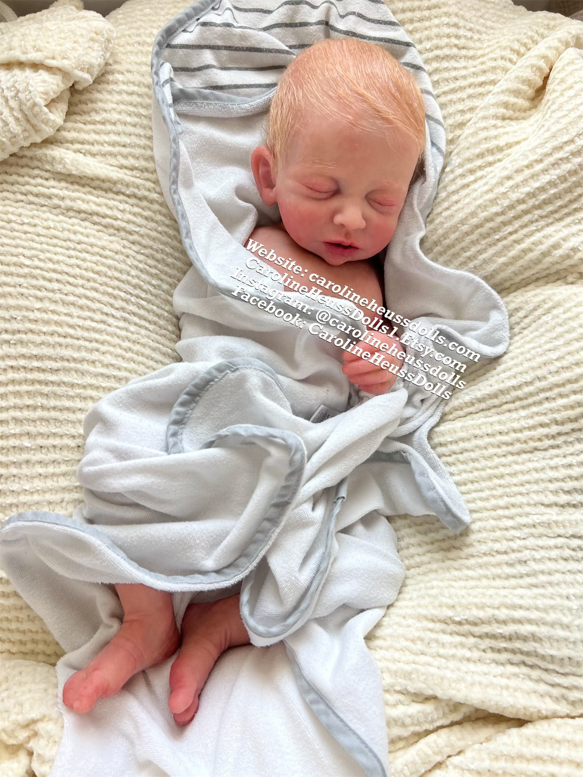 Ready to Ship, Full body silicone baby doll, newborn reborn baby boy Drew