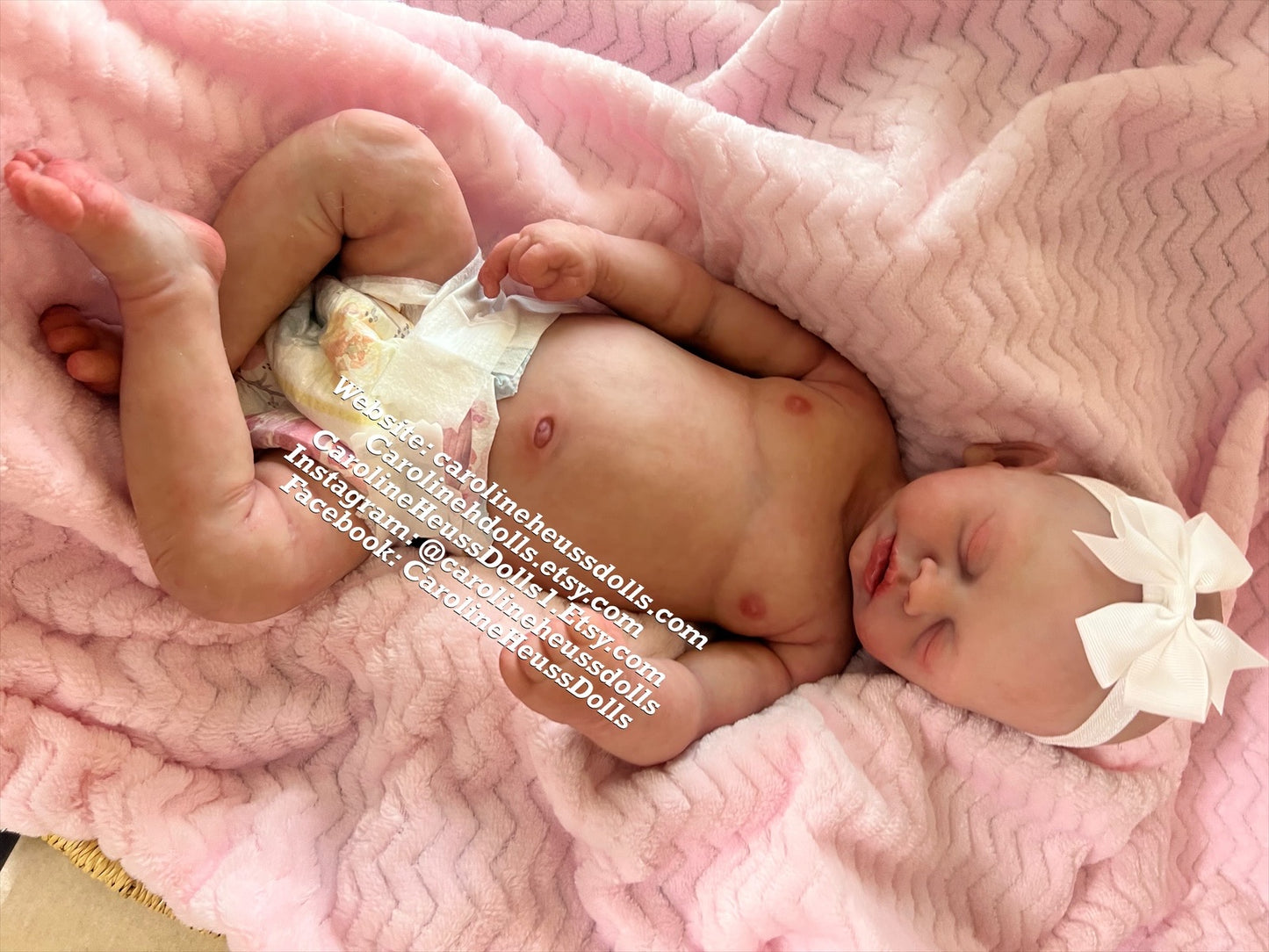 Ready to ship, soft full body silicone chubby big newborn 8lb baby Olive