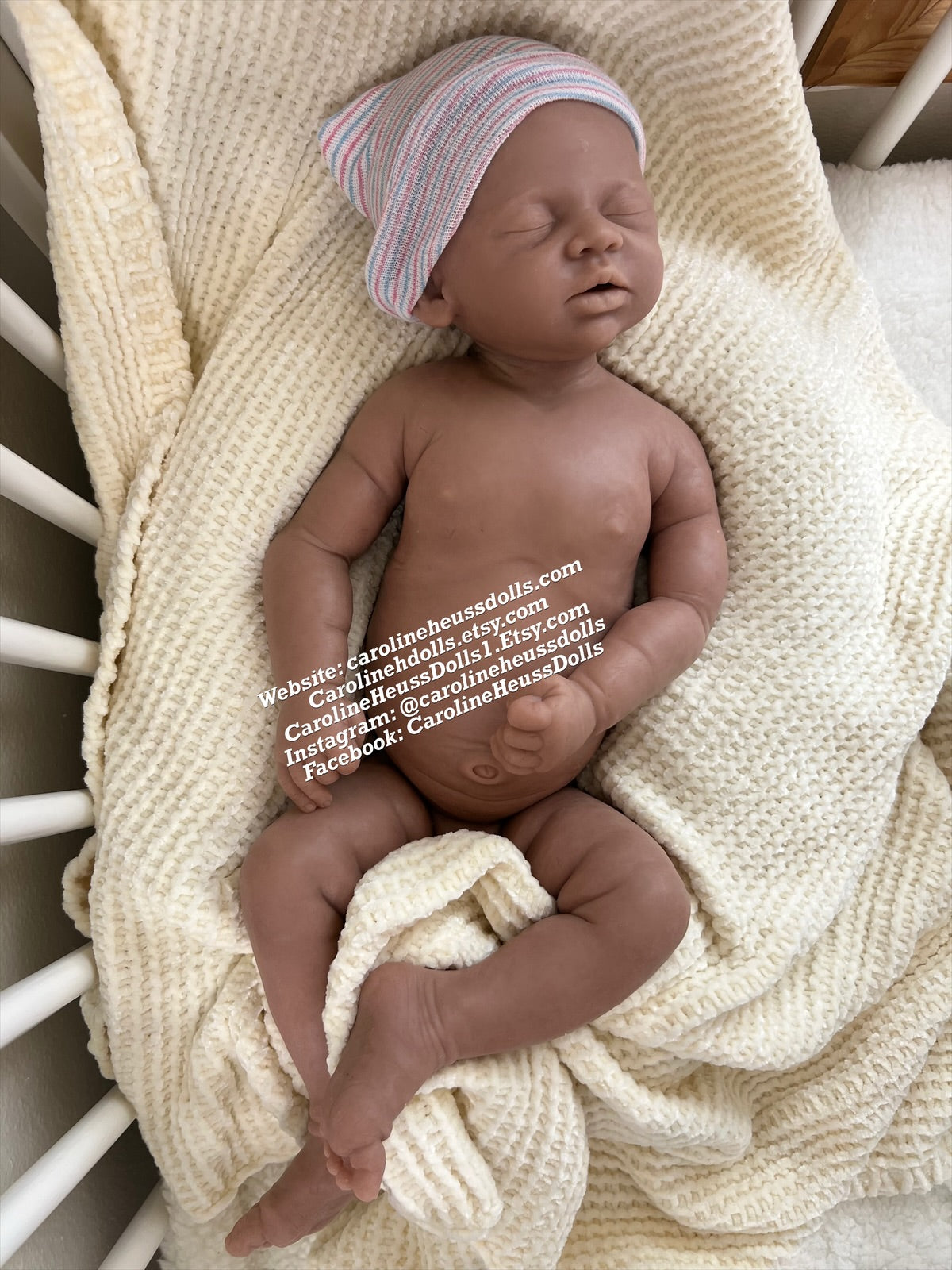 Blank full body silicone 3month baby girl Darla