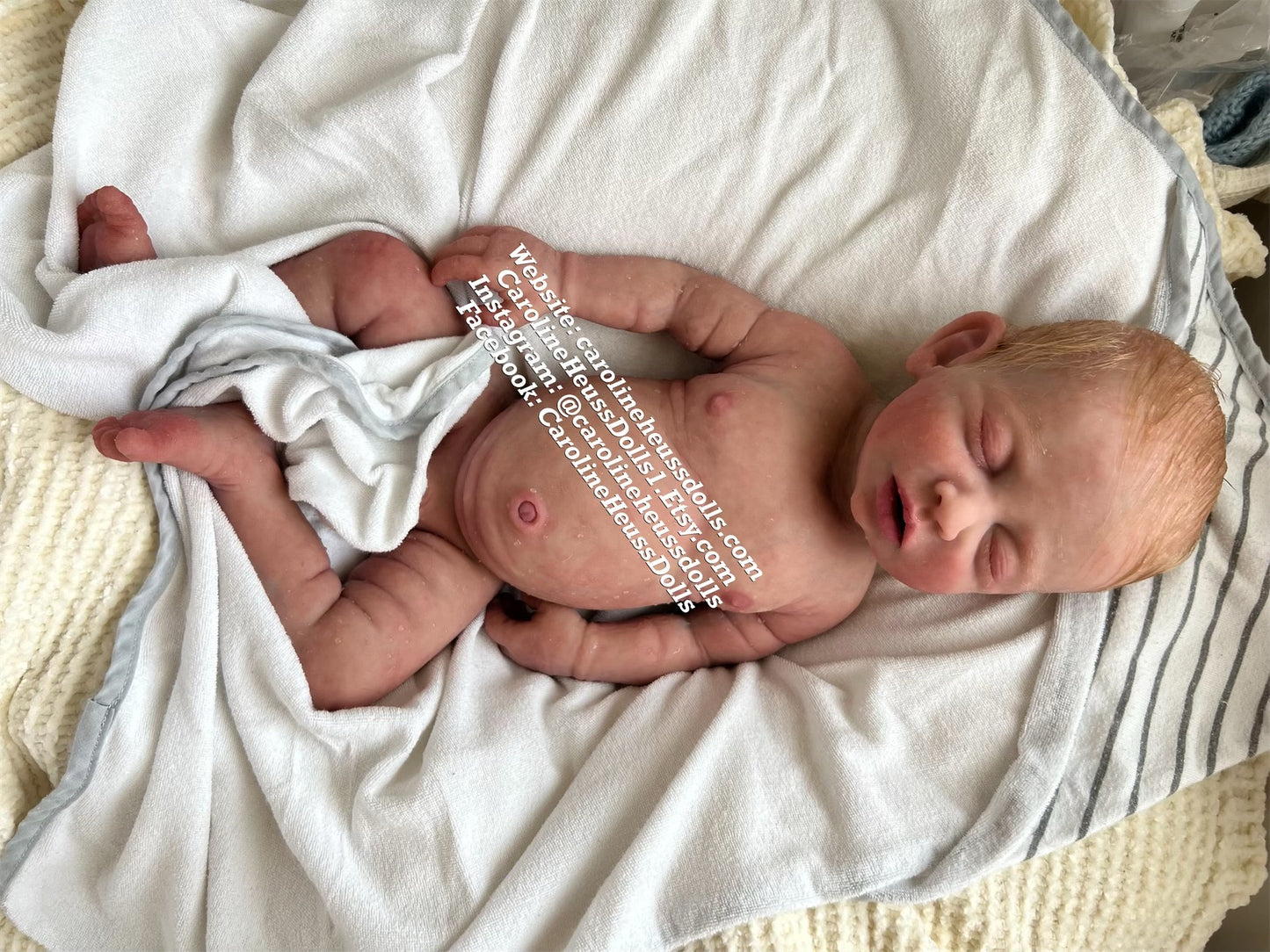 Ready to Ship, Full body silicone baby doll, newborn reborn baby boy Drew