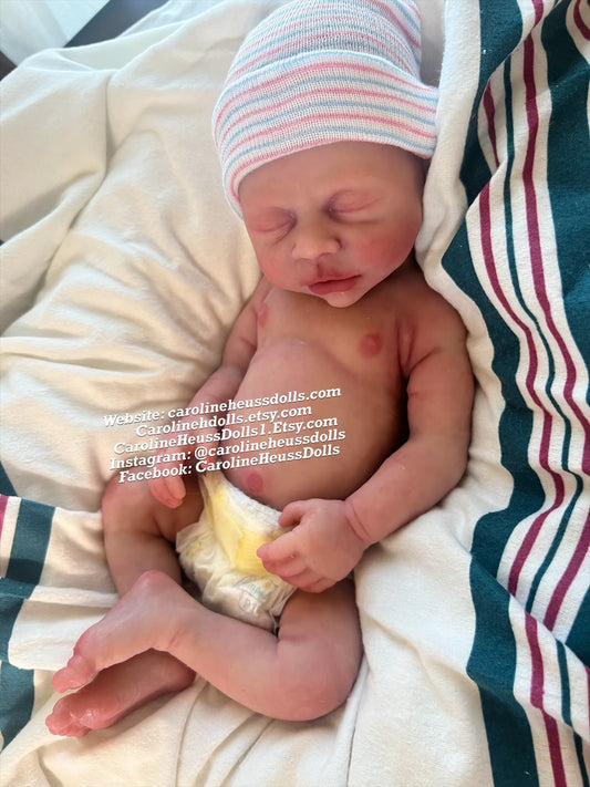 Ready to ship, High quality full body silicone baby doll preemie river
