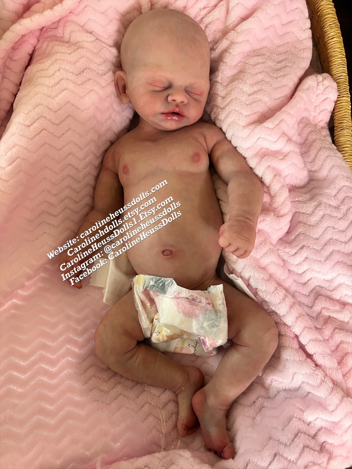Ready to ship, soft full body silicone chubby big newborn 8lb baby Olive