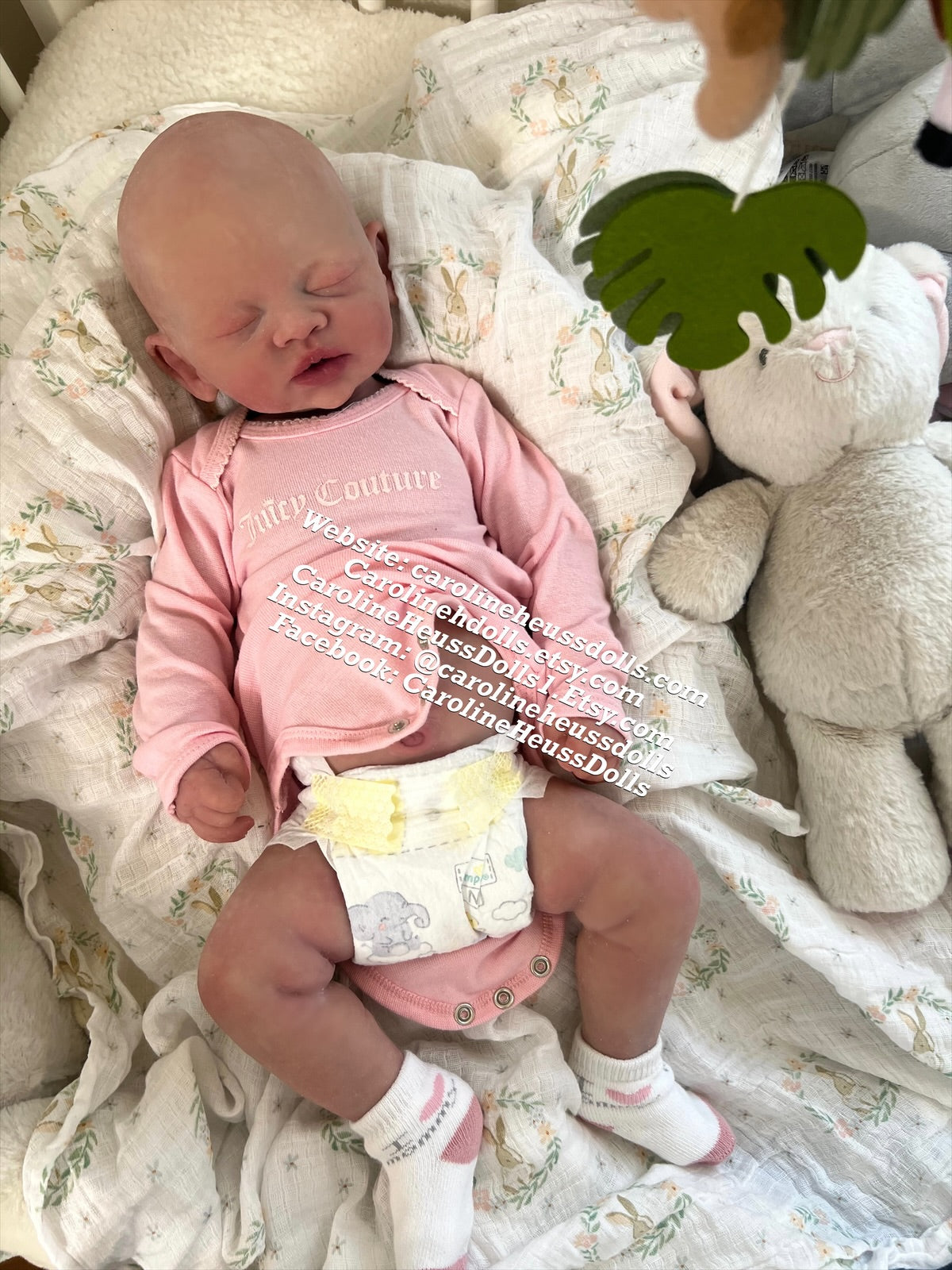 Customizable, Full body solid silicone, big baby 3month Darla