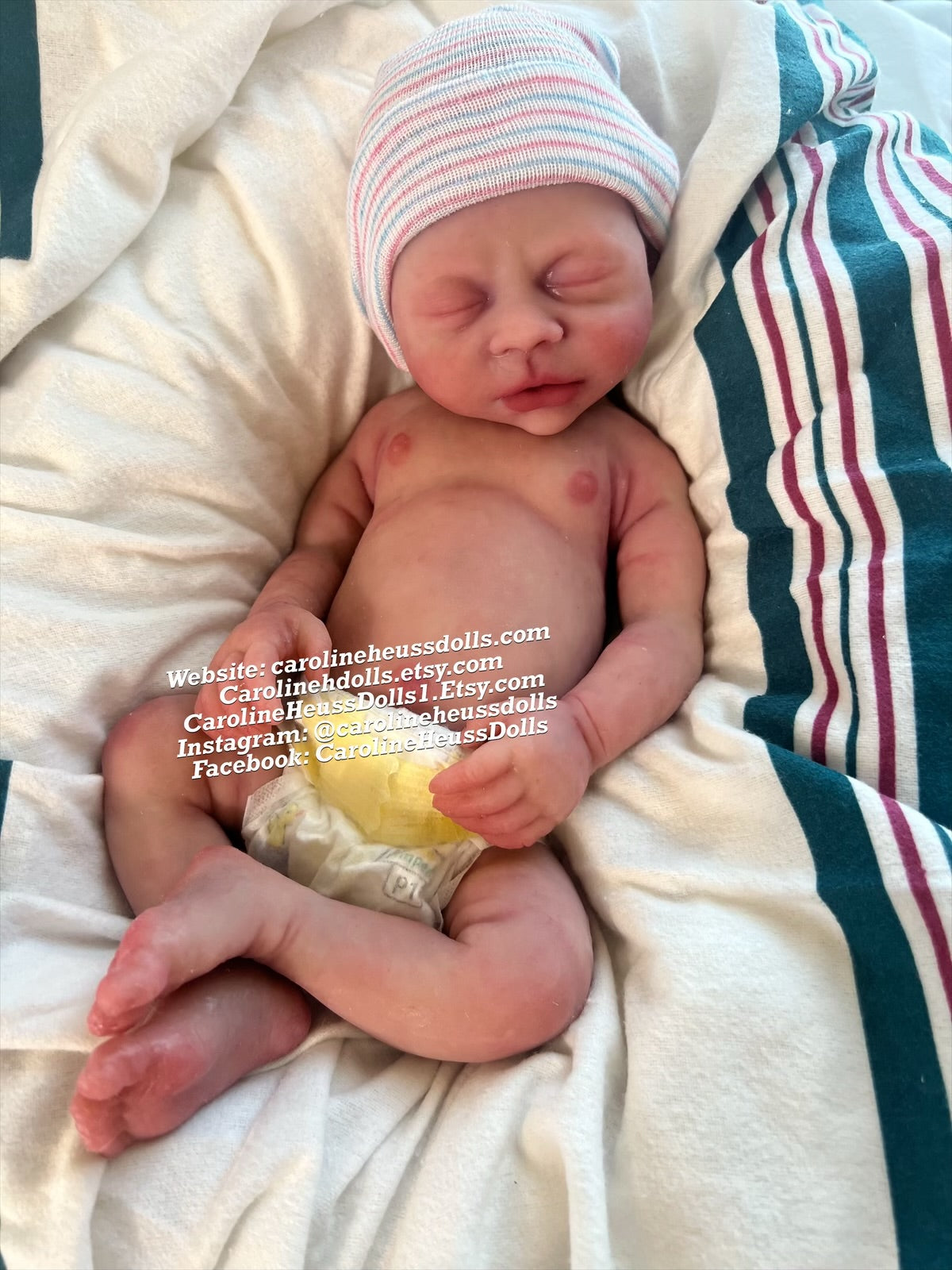Ready to ship, High quality full body silicone baby doll preemie river