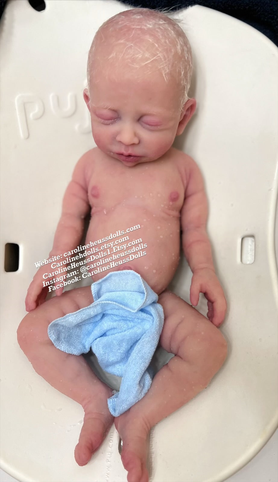 Ready to ship , Full body silicone baby doll, newborn reborn baby boy Drew