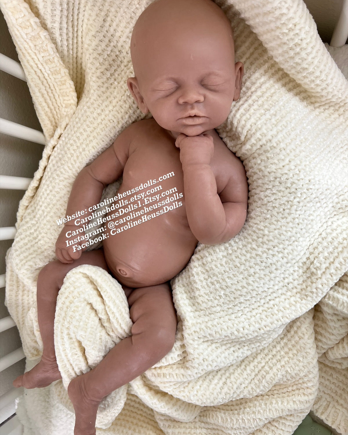 Blank full body silicone 3month baby girl Darla